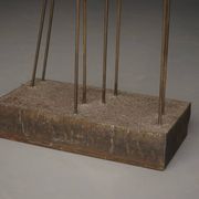 Sculpture cinétique abstraite en métal, dans le style de Harry Bertoia, années 1960
