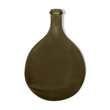 Green glass french demijohn