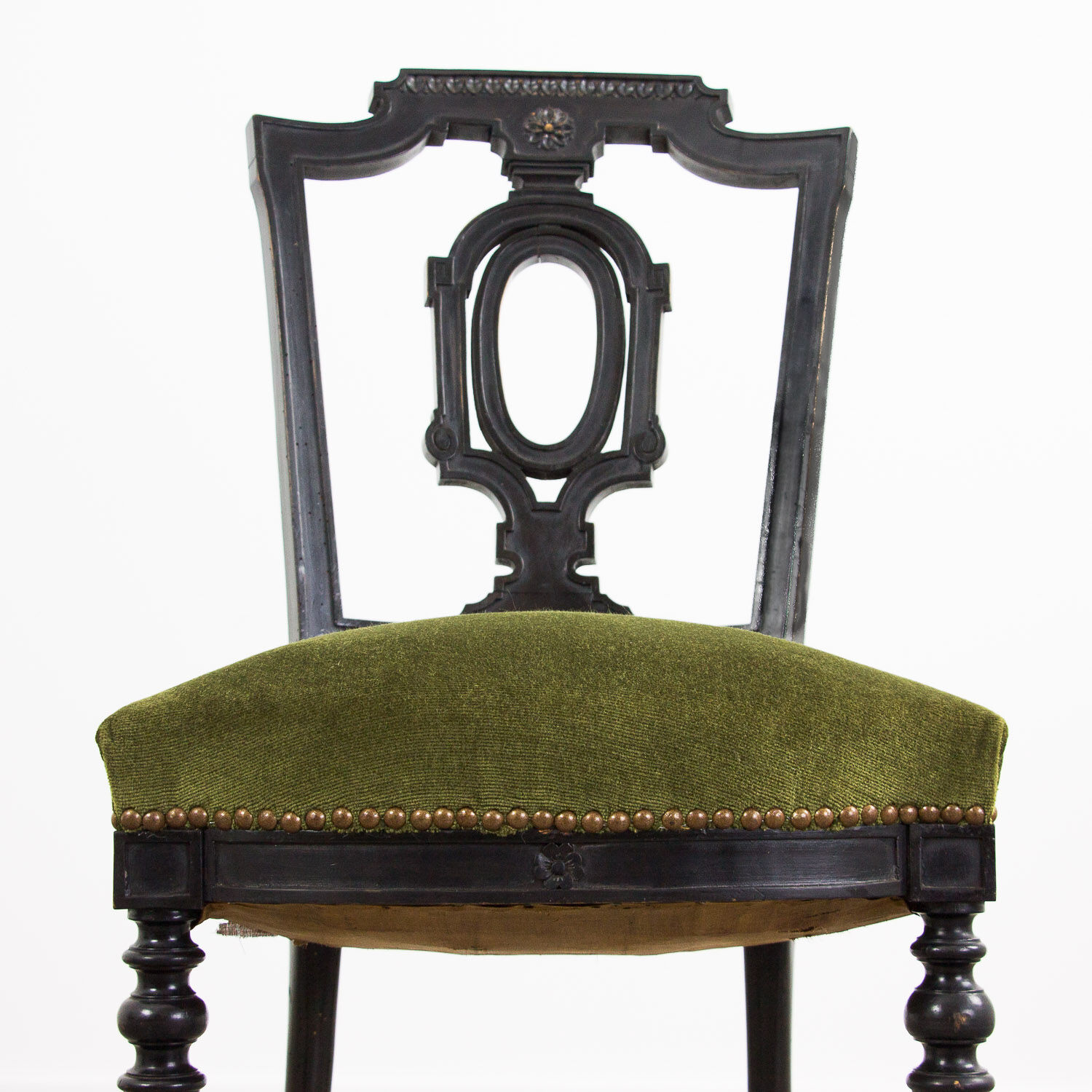 Ensemble de 2 chaises Napoléon III