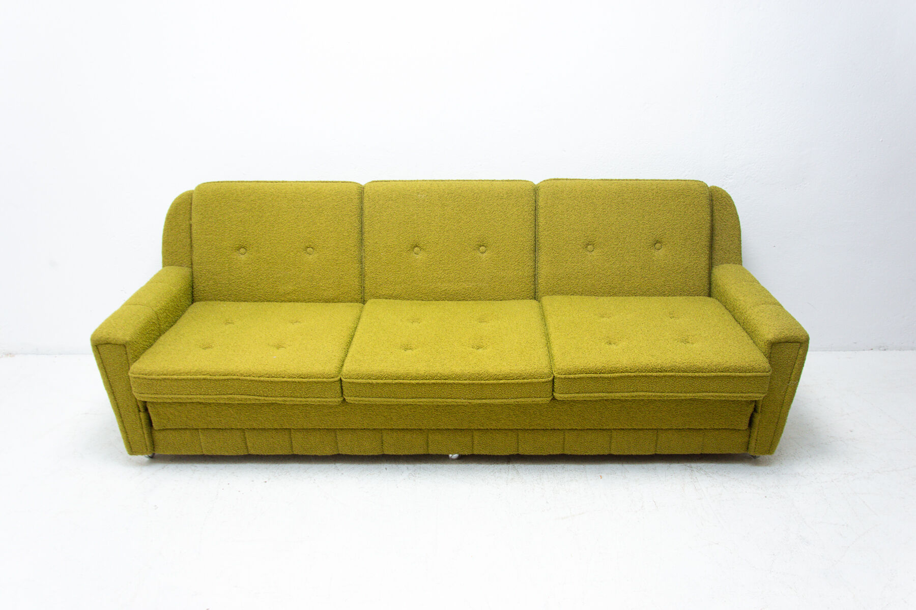 Eastern bloc vintage living room set, Czechoslovakia, 1970