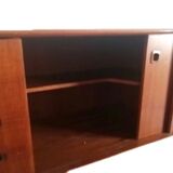 Vintage Scandinavian sideboard, teak sideboard from the 60s, 70s