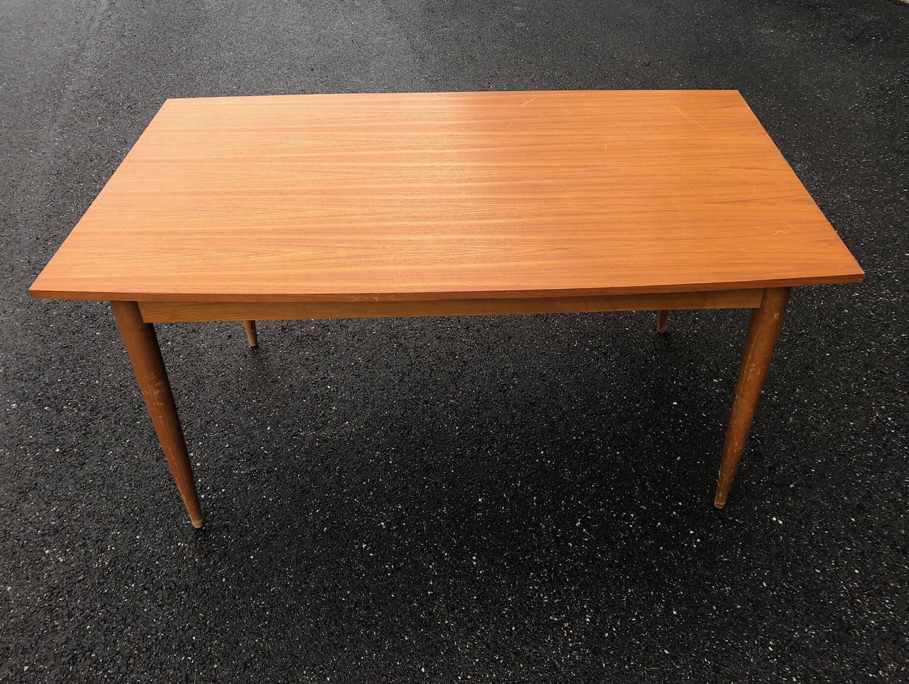 Scandinavian table in teak