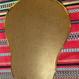 Vintage gold mirror 32 X 18cm