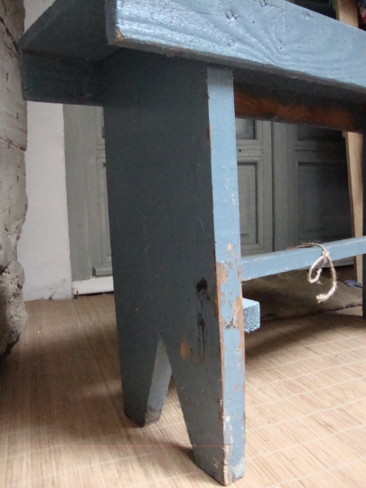 Vintage wooden bench