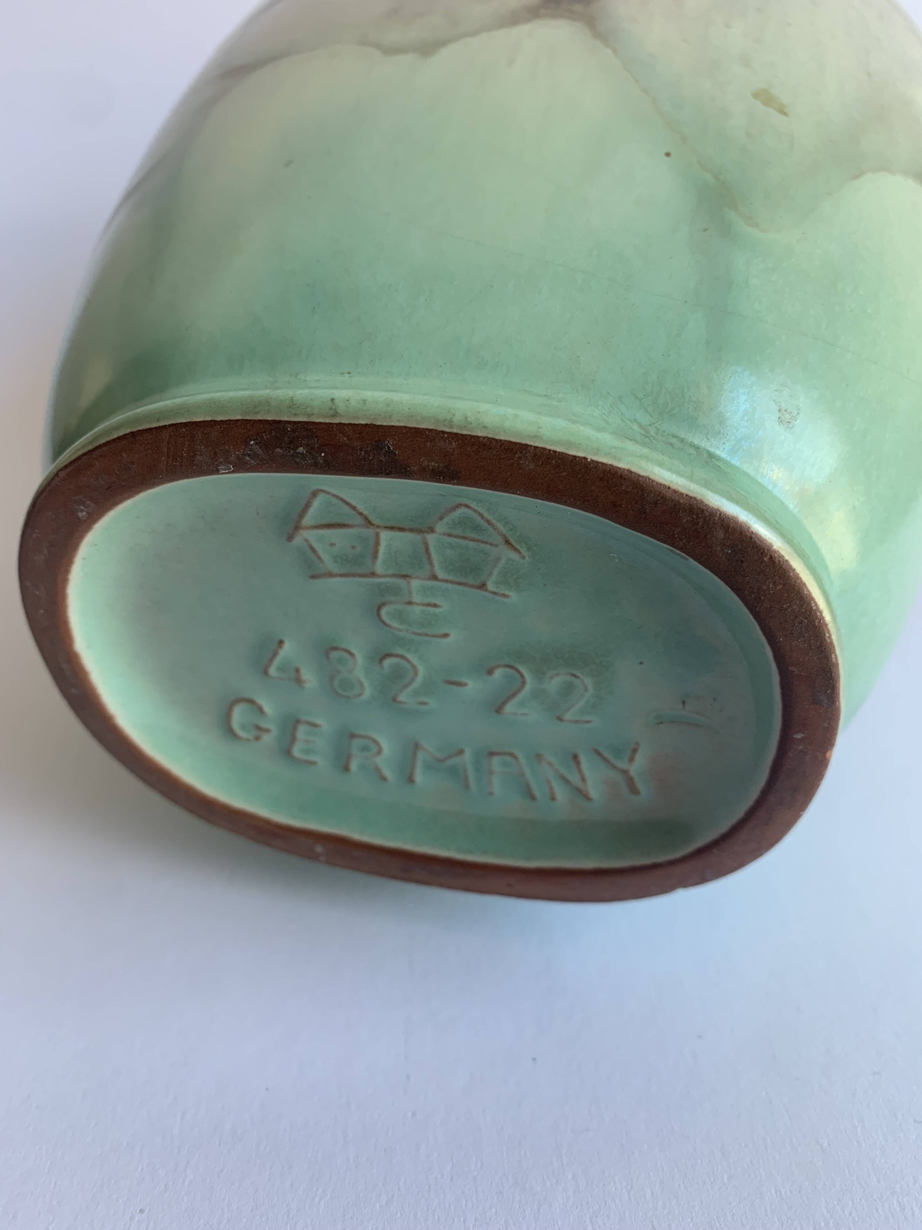 Vintage West Germany Ceramic Vase
