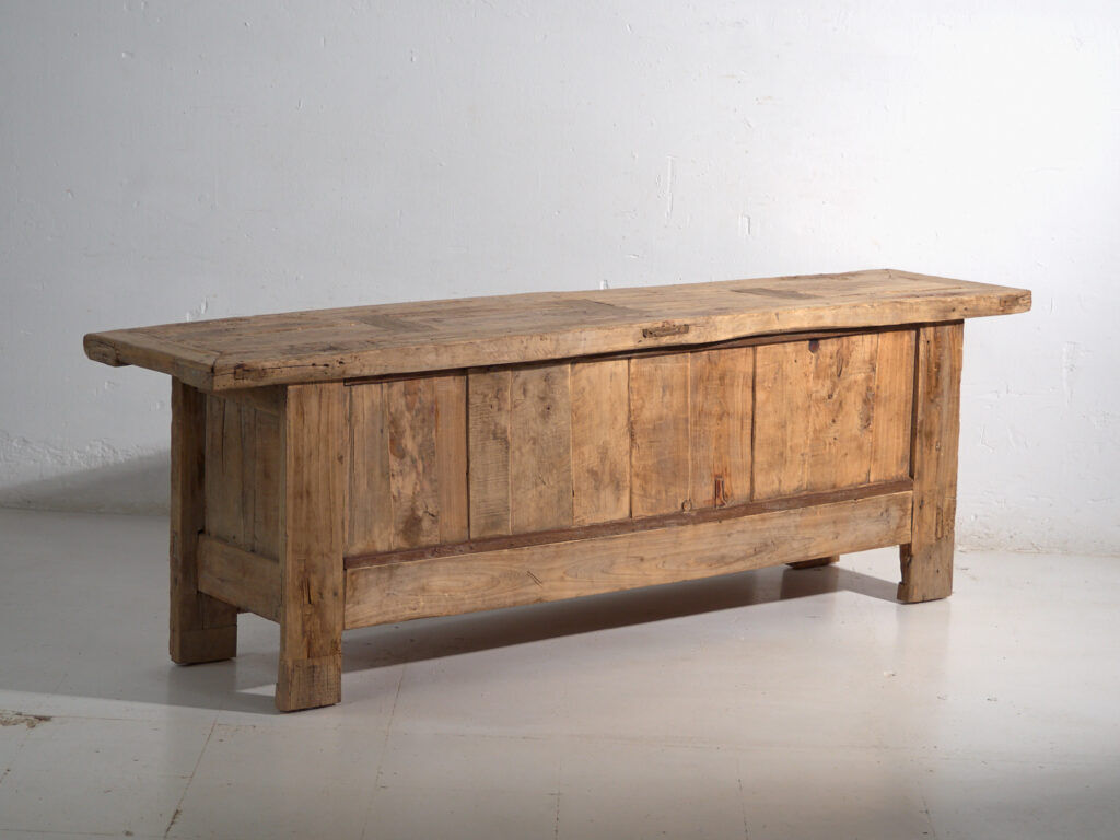 Antique carved pine buffet – China, circa 1900