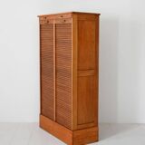 Oak filing cabinet