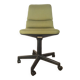Green designer office armchair model s15 from Martin Stoll vintage 1970.