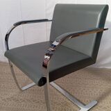 BRNO leather armchair, design Mies Van Der Rohe