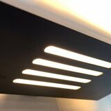 Minimalist wall lamp mid-century space, 1960s