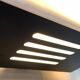 Minimalist wall lamp mid-century space, 1960s