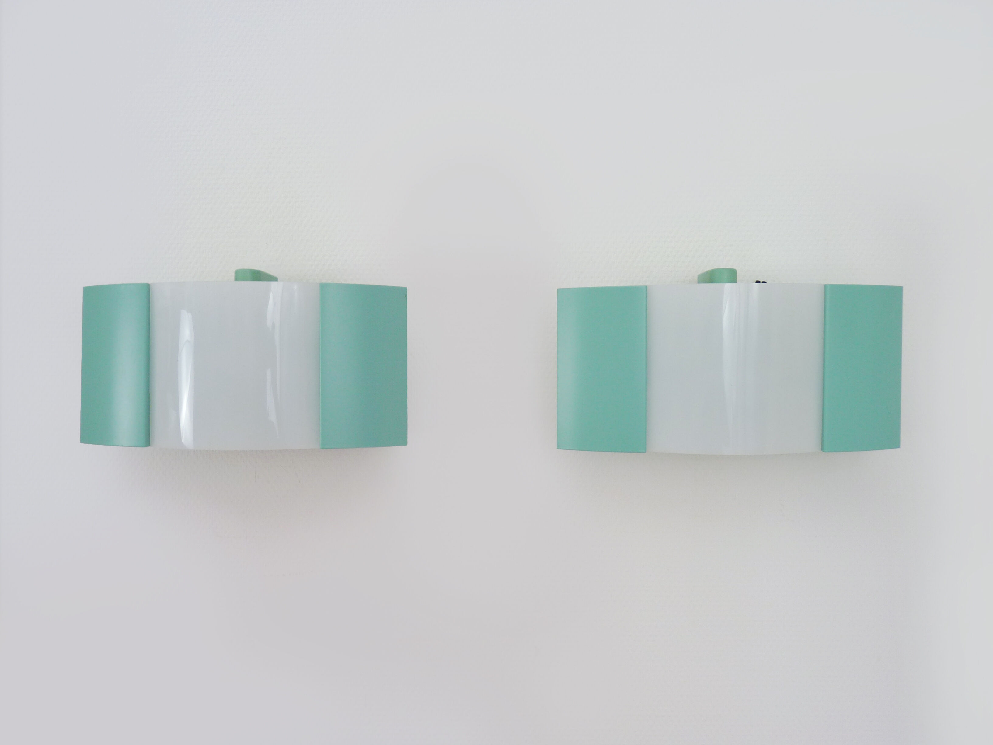 Pair of wall sconces Maison Arlus model Celine. Year 80