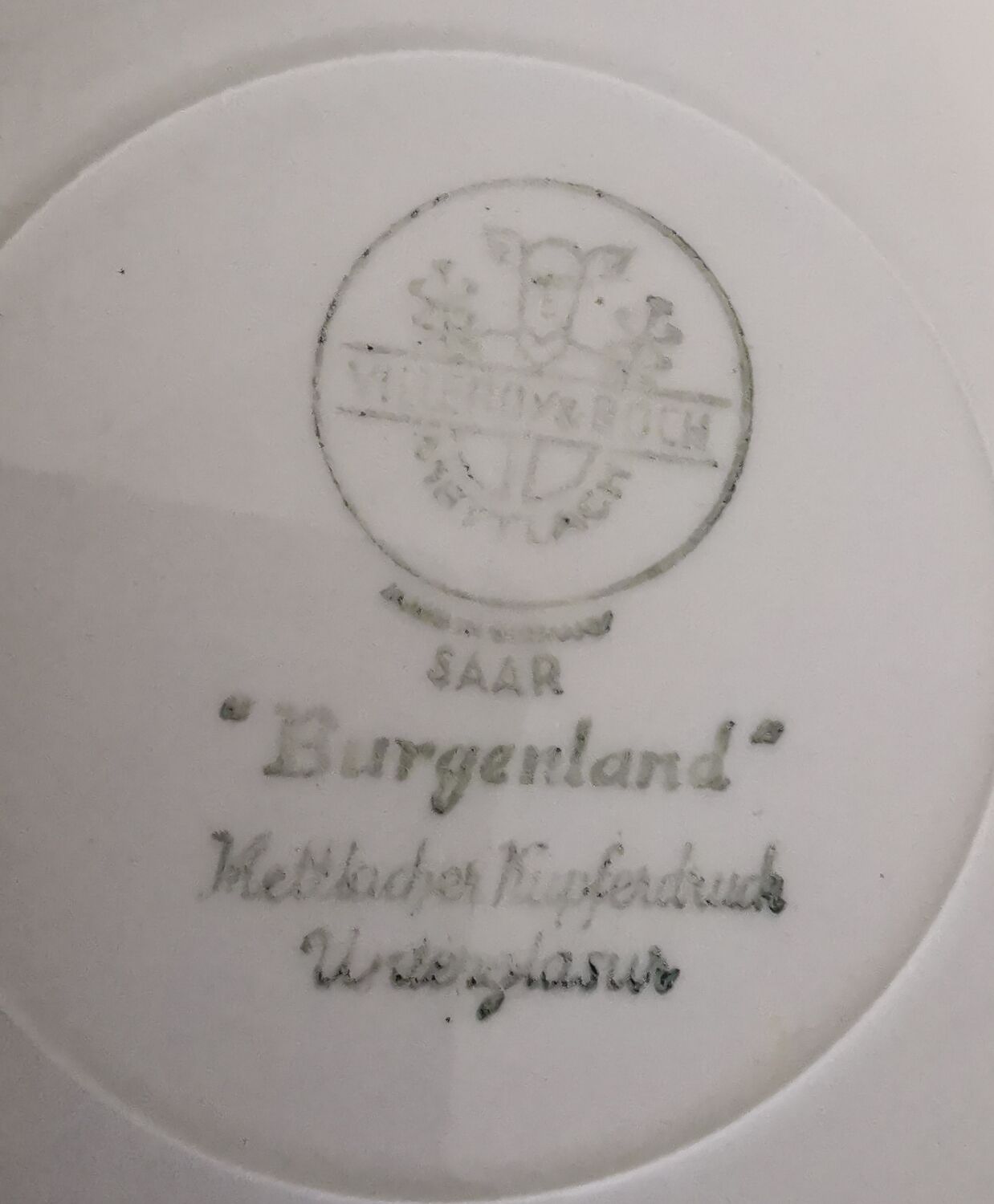 2 courses Villeroy and Boch