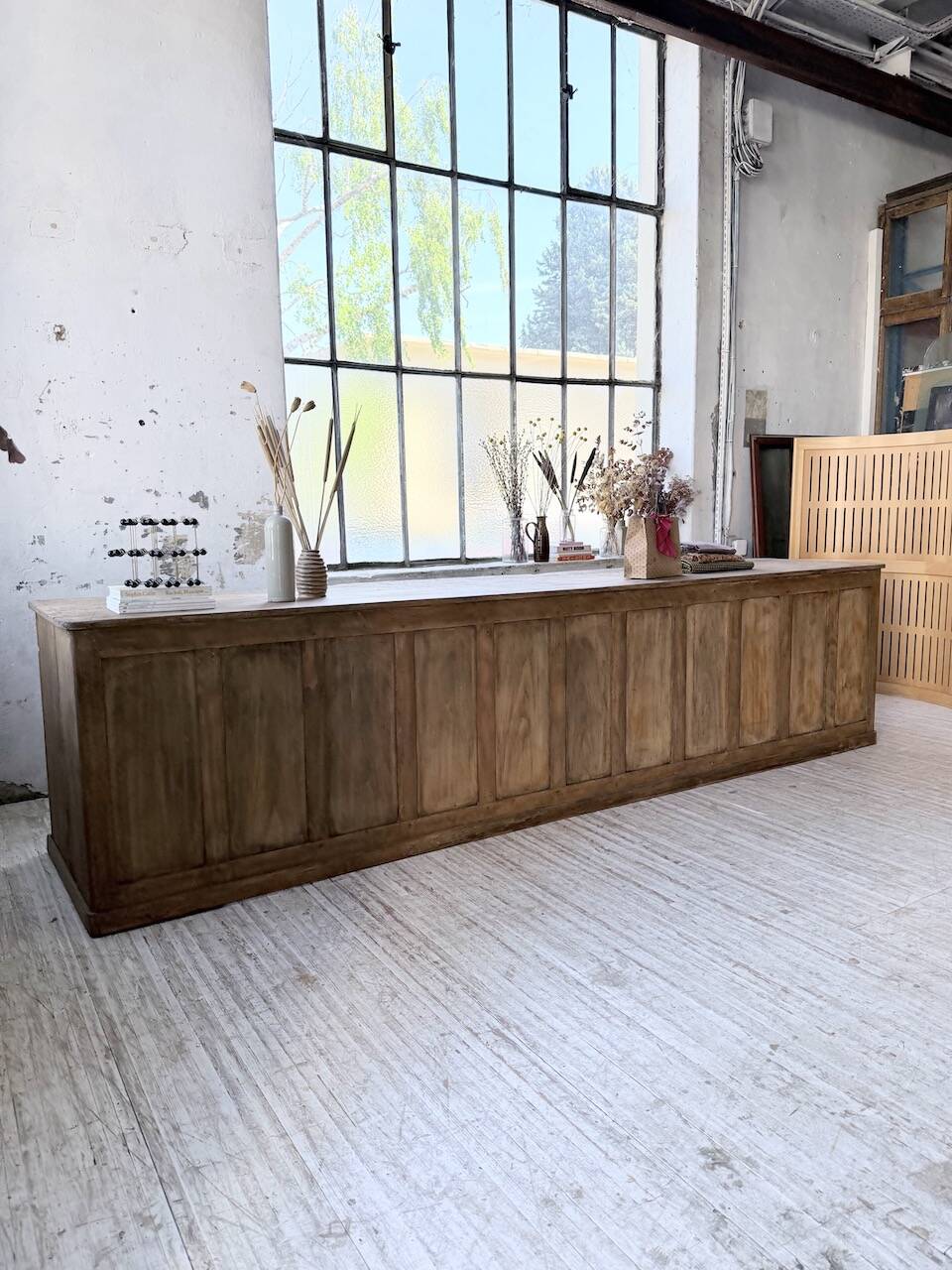 Comptoir de métier pin XXL 3m5 1950