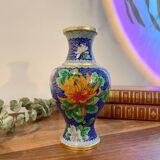 Chinese cloisonné vase