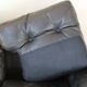 Coronado Brown Leather Sofa, Afra & Tobia Scarpa for B&B Italia