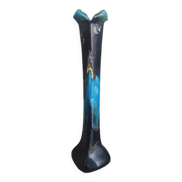 Vase solflore ancien Vallauris R Fassy