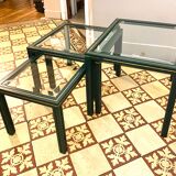 Nesting coffee tables by Pierre Vandel