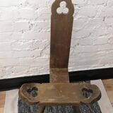 Brutalist tripod chair