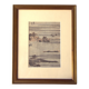 Print of a lakeside landscape, after Hiroshige according to Hokusai Manga, Japan.