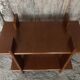 Old bedside table nightstand design wood 80s vintage