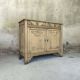 Buffet parisien vintage art déco en bois massif.