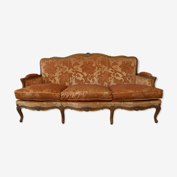 Three-seater sofa Louis XV style