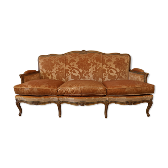 Three-seater sofa Louis XV style