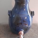 Vinegar in enamelled sandstone signed