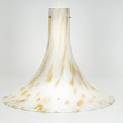 glass pendant by Peill & Putzler, Germany, 1970s