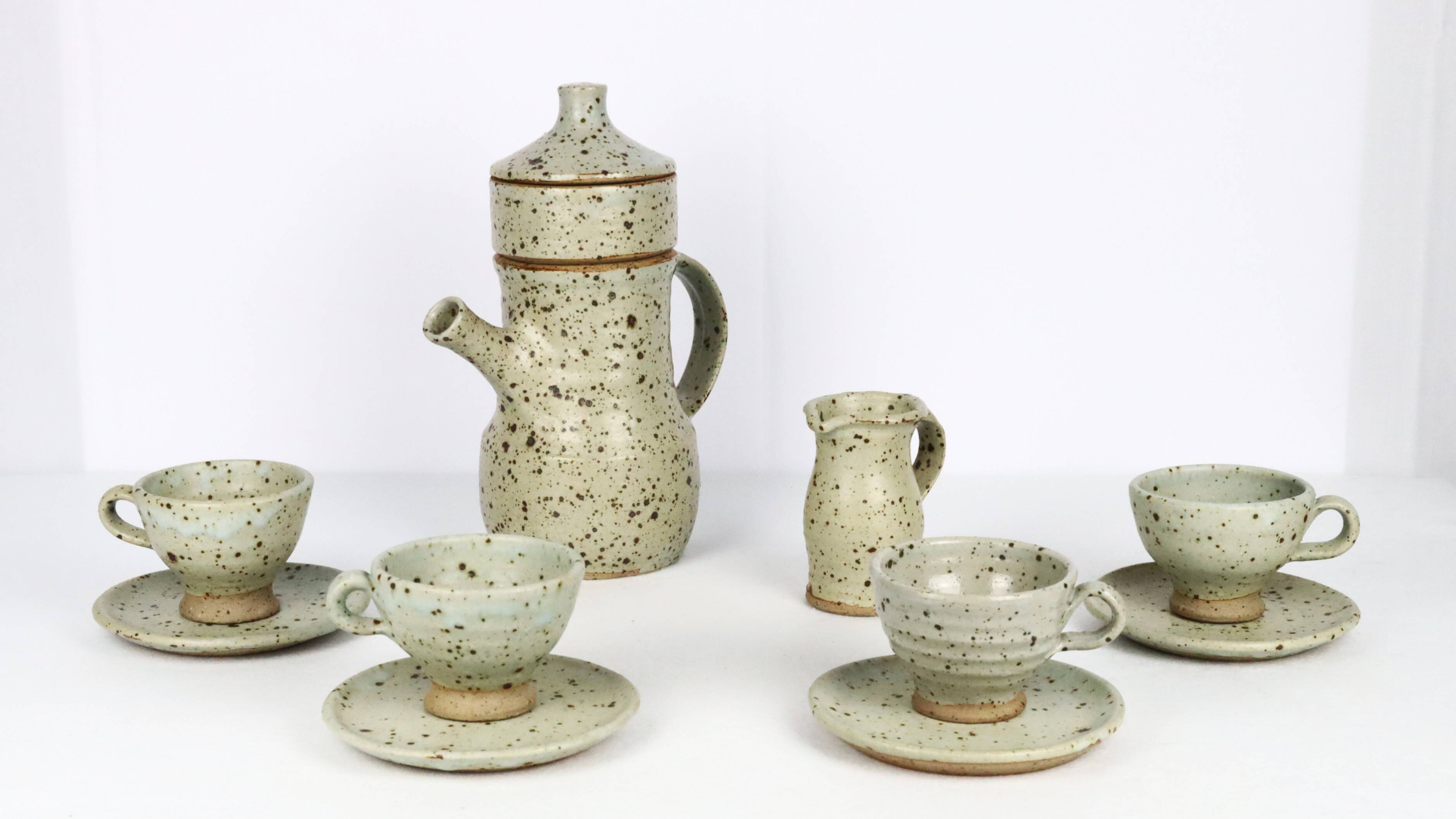 Coffee service Tiffoche Gustave 1970