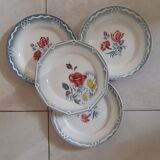 Digoin Sarreguemines plates