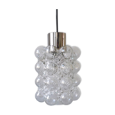 Bubble glass hanging lamp by Helena Tynell for Limburg Glashàtte, 1960s