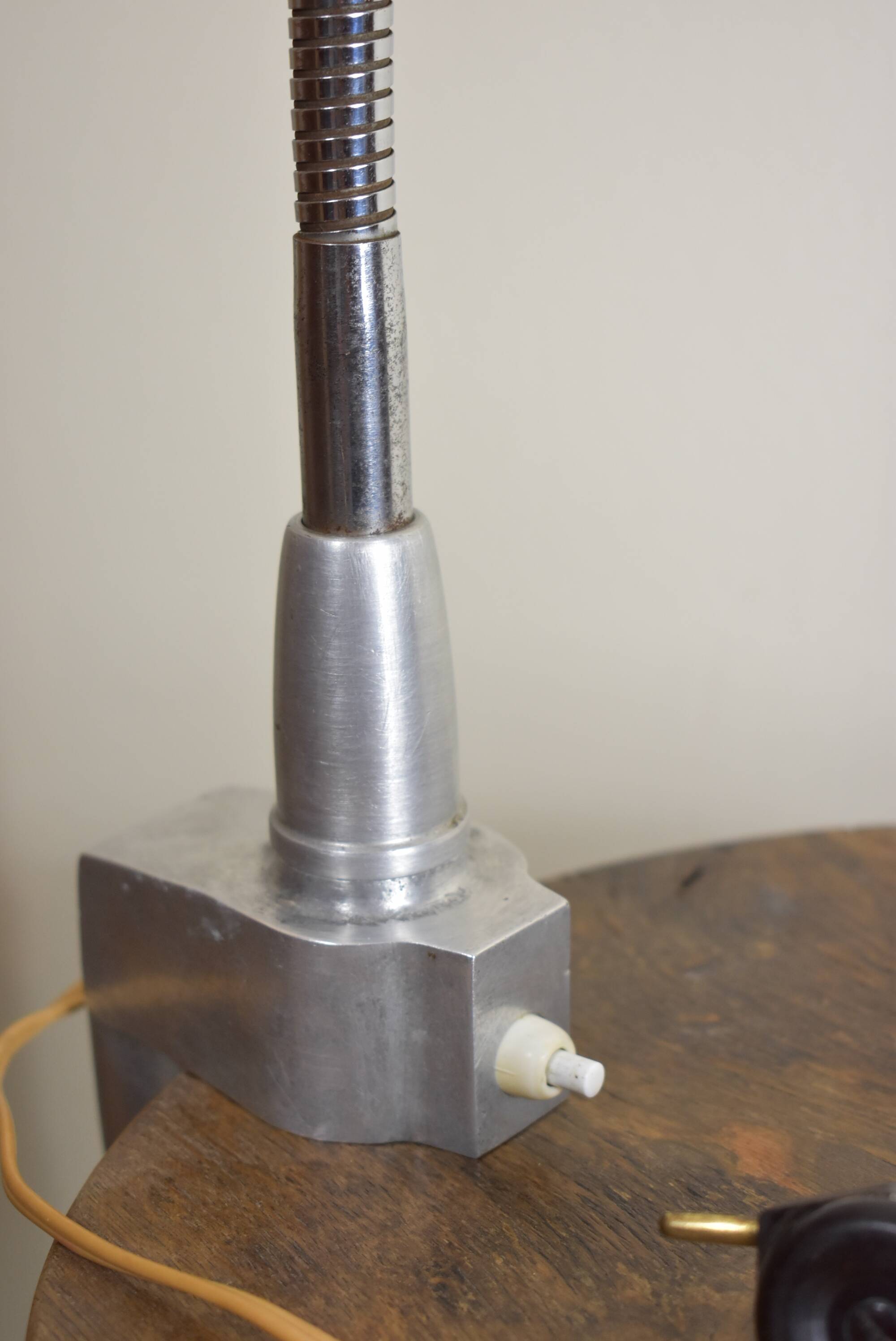 Old office lamp circa 60 mtetal