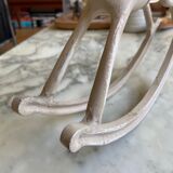Plaster rocking horse