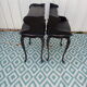 Paire de tables de chevet