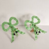 Pair of 50s wall lights