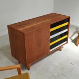 Buffet U458 jaune par Jiri Jiroutek pour Interier Praha 1960