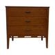 Petite commode vintage des années 1960 en chêne.