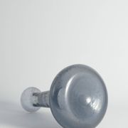 Scandinavian Modern Blue Glass Vase by Erik Höglund for Boda, Sweden 1960's