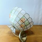 Vintage mother-of-pearl and brass pendant/chandelier