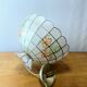 Vintage mother-of-pearl and brass pendant/chandelier