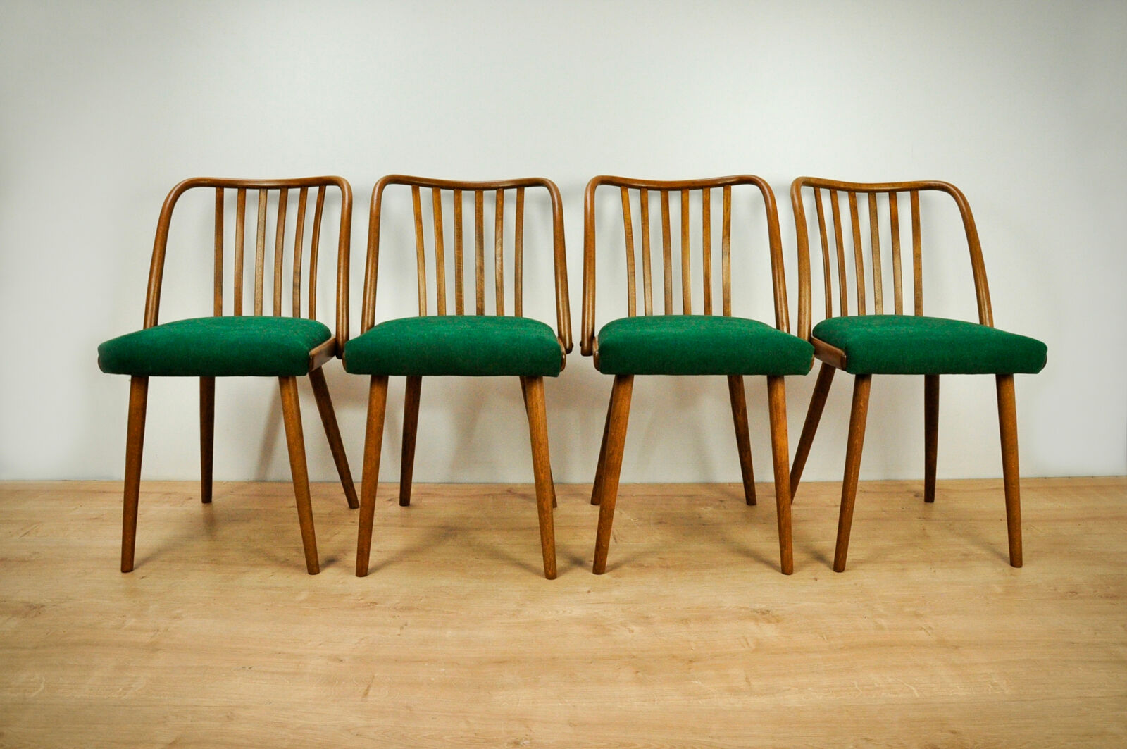 4 chairs by  Antonin Suman for Ton 1960