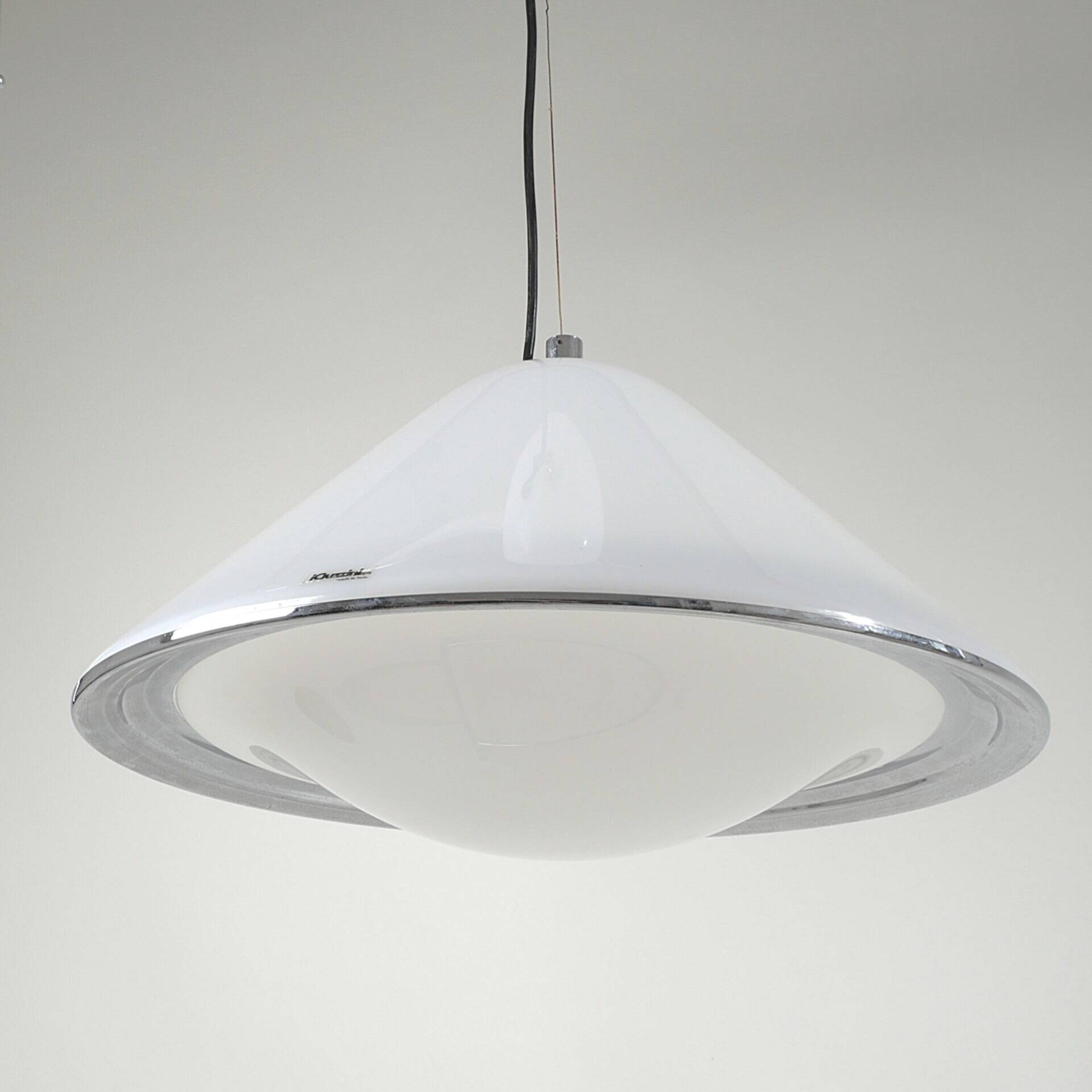 Elpis pendant lamp by Harvey Guzzini for Iguzzini, Italy 1970s