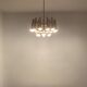Brass Chandelier by Gaetano Sciolari