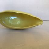 Old yellow sauceboat Boch Belgium