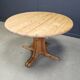 Table de salle à manger extensible XL en pin, style Rainer Daumiller, années 1970