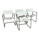 Fauteuils S33 en Cuir, attribués à M.Stam pour Fasem, Italie – 1970