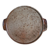 Puisaye sandstone tray signed Jean-Pierre Prud’homme