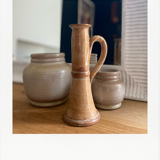 Sandstone candlestick